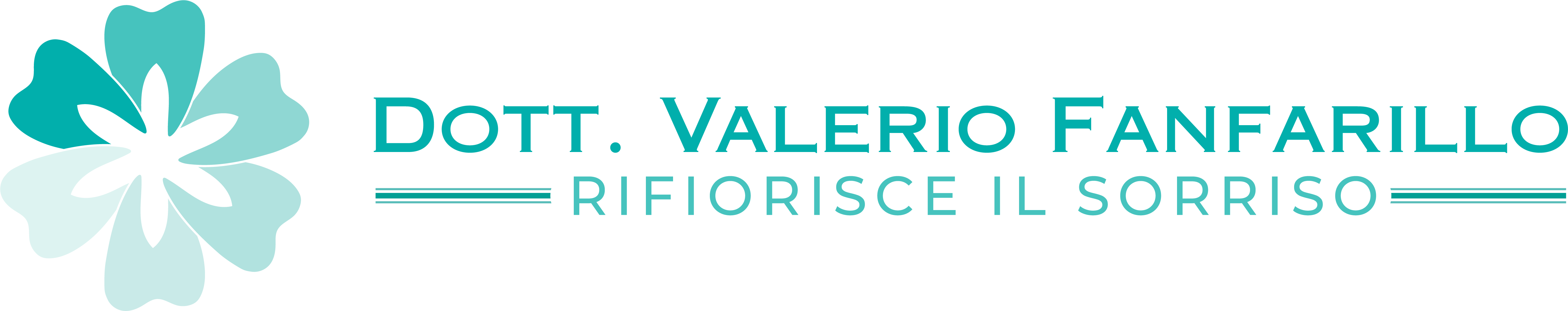 logo Valerio fanfarillo studio dentistico san cesareo dentista roma